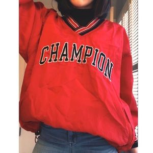 vintage champion windbreaker